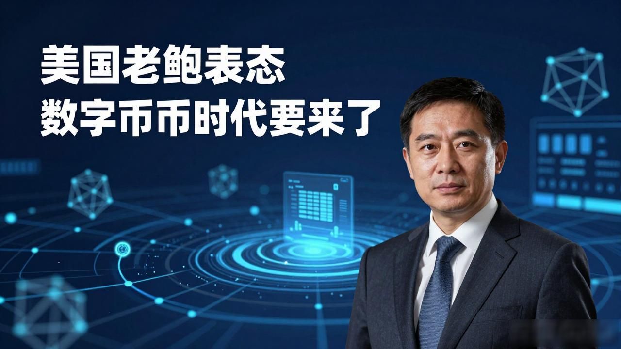 美国老鲍表态 数字货币时代要来了