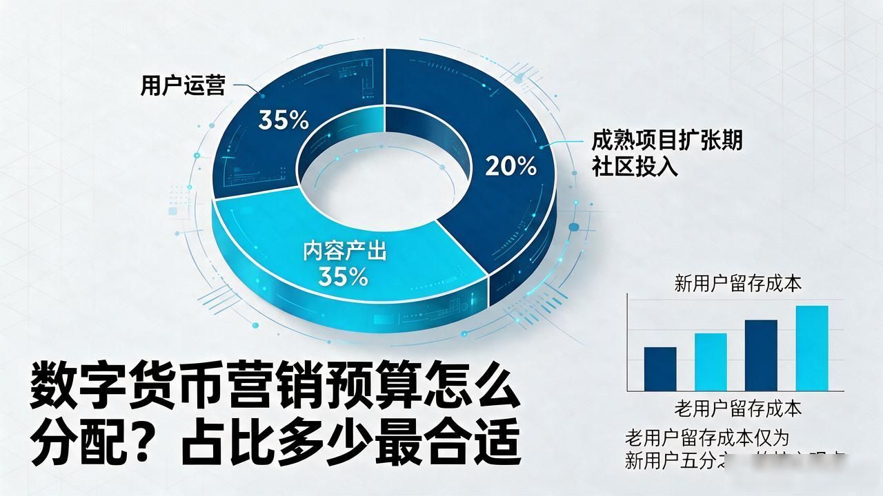 数字货币营销预算怎么分配？占比多少最合适
