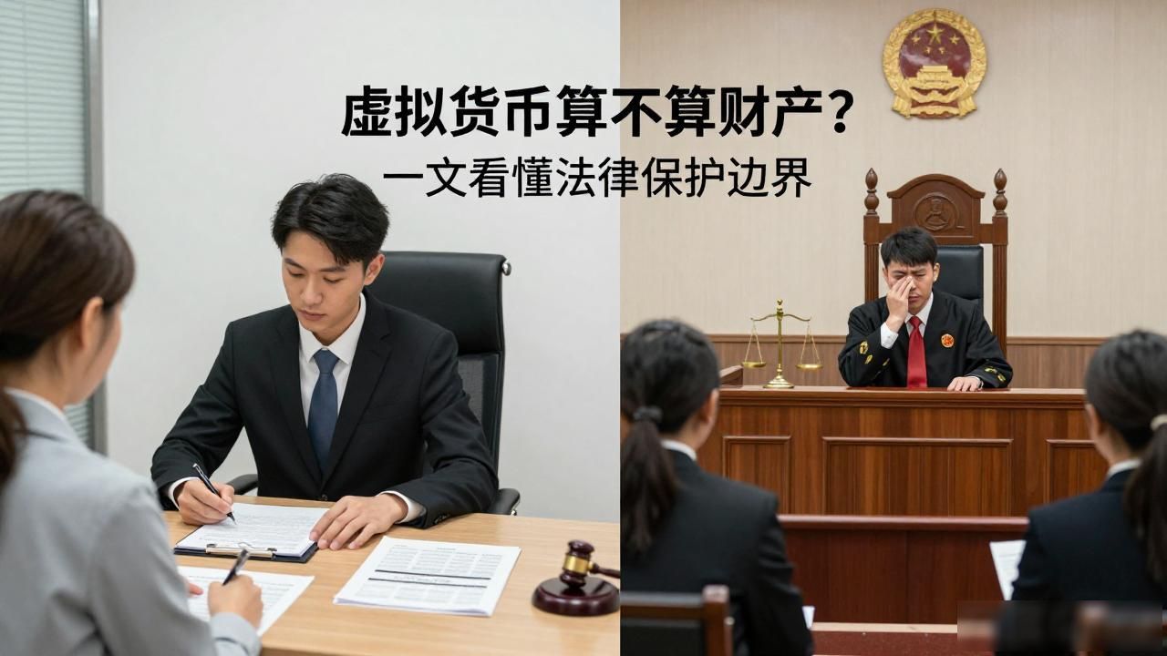 虚拟货币算不算财产？一文看懂法律保护边界
