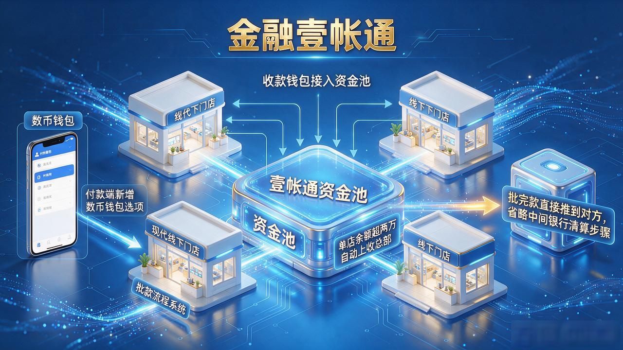 金融壹帐通数字货币_数字人民币对账问题_数字人民币壹帐通操作