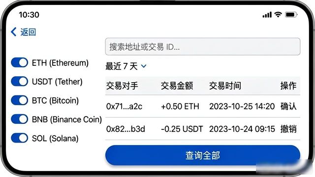 在imToken钱包官网查找交易记录的方法_如何查询钱包交易记录_通过钱包查找交易所