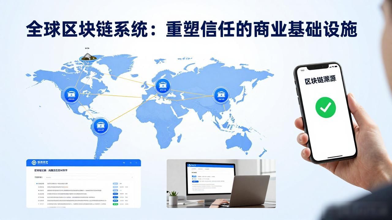 全球区块链系统：重塑信任的商业基础设施