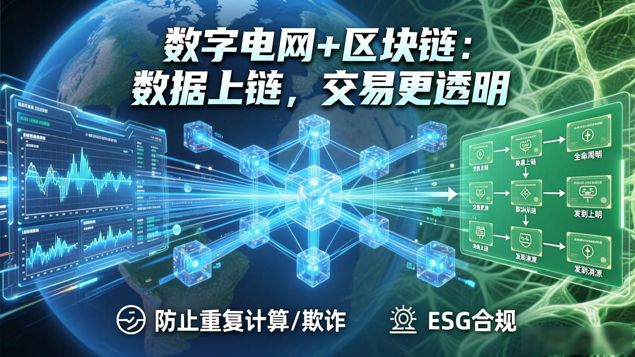 数字电网+区块链：数据上链，交易更透明
