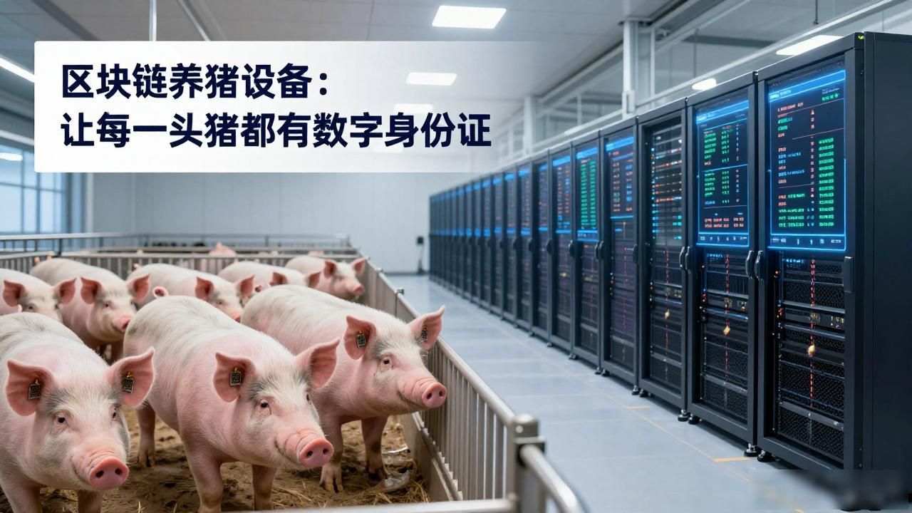 区块链养猪设备：让每一头猪都有数字身份证