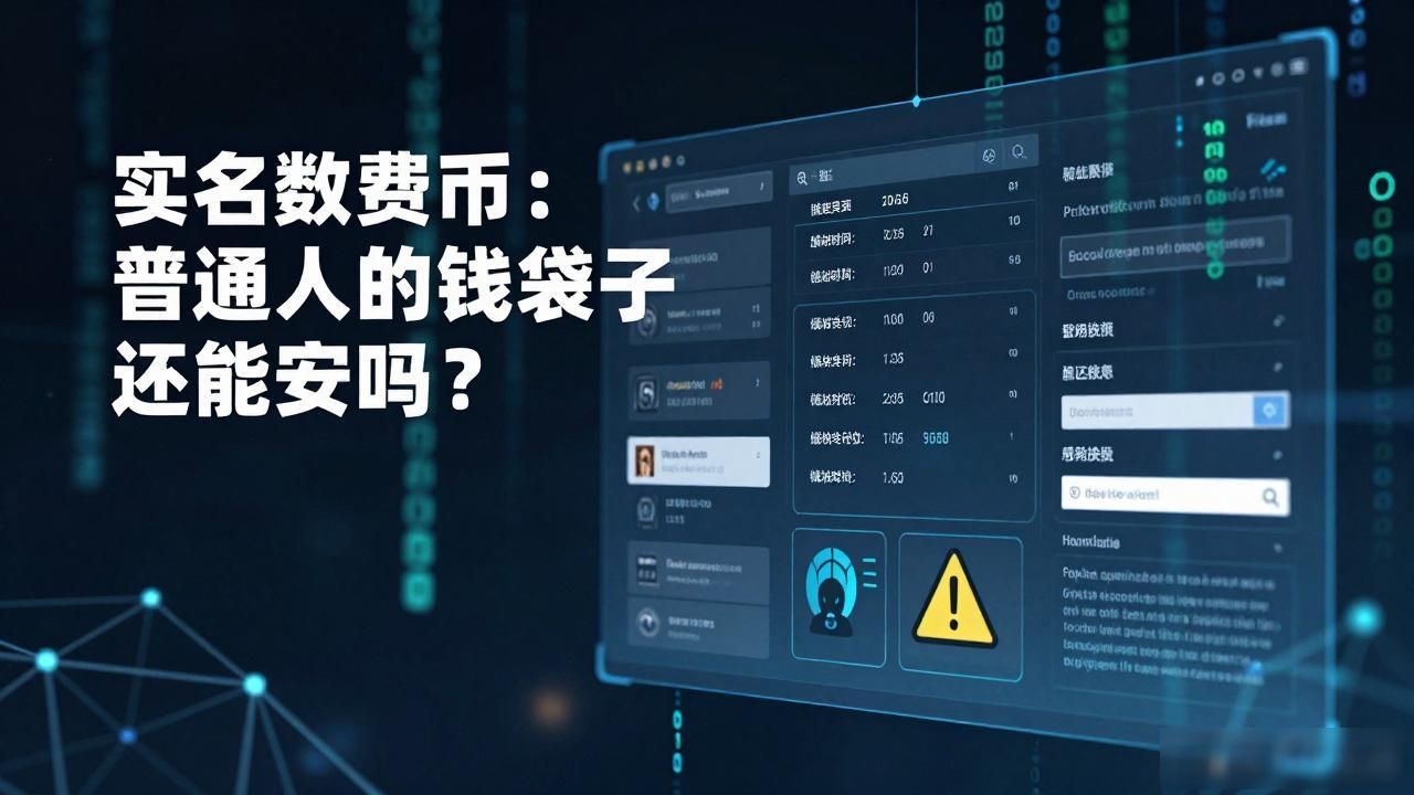 实名数字货币：普通人的钱袋子还能安吗？