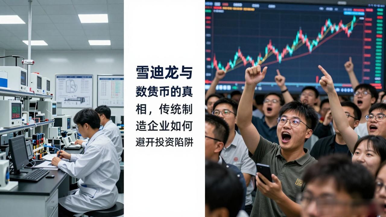 雪迪龙与数字货币的真相，传统制造企业如何避开投资陷阱