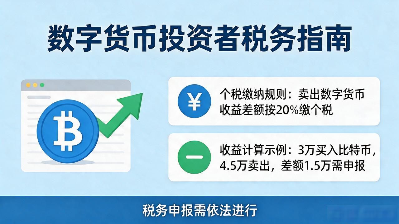 数字货币怎么缴税？一文讲清投资者的税务问题