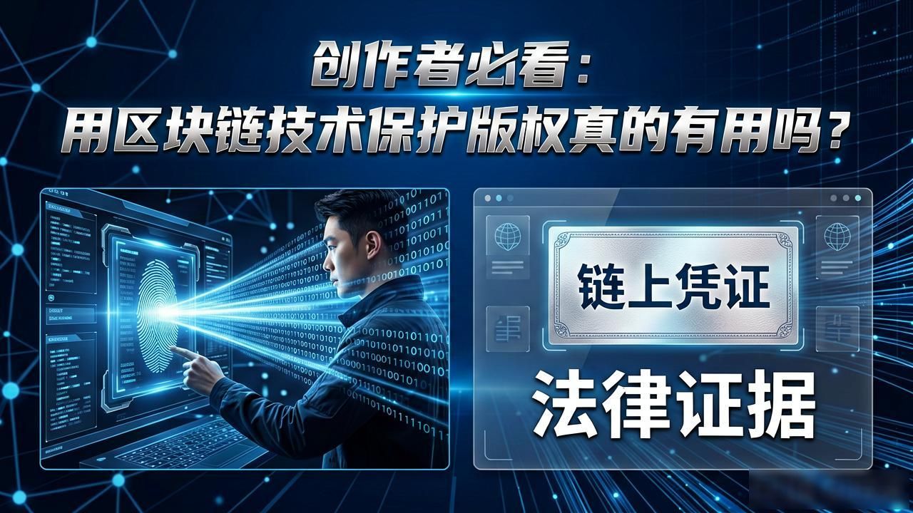 创作者必看：用区块链技术保护版权真的有用吗？