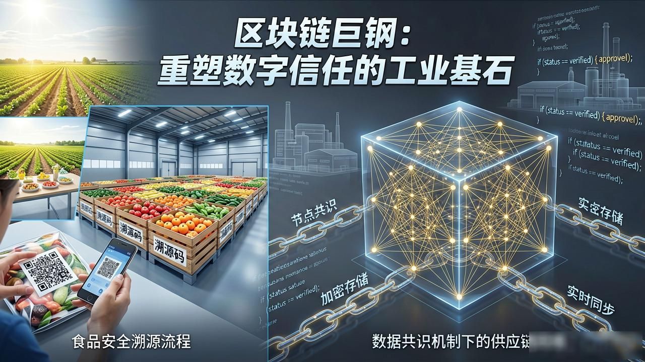 区块链巨钢：重塑数字信任的工业基石