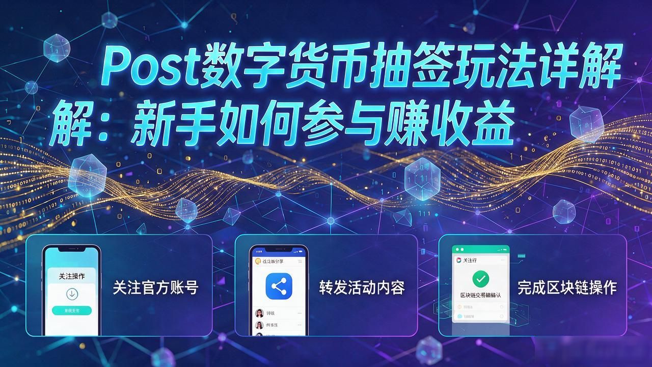 Post数字货币抽签玩法详解：新手如何参与赚收益