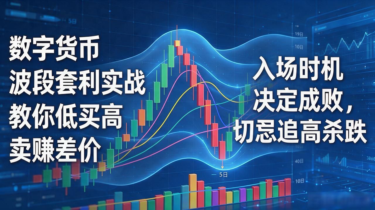 数字货币波段套利实战 教你低买高卖赚差价