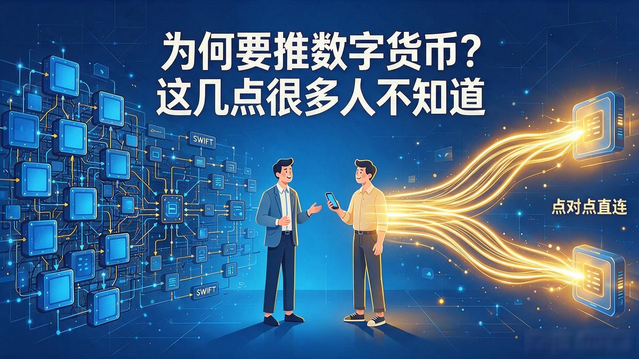 为何要推数字货币？这几点很多人不知道