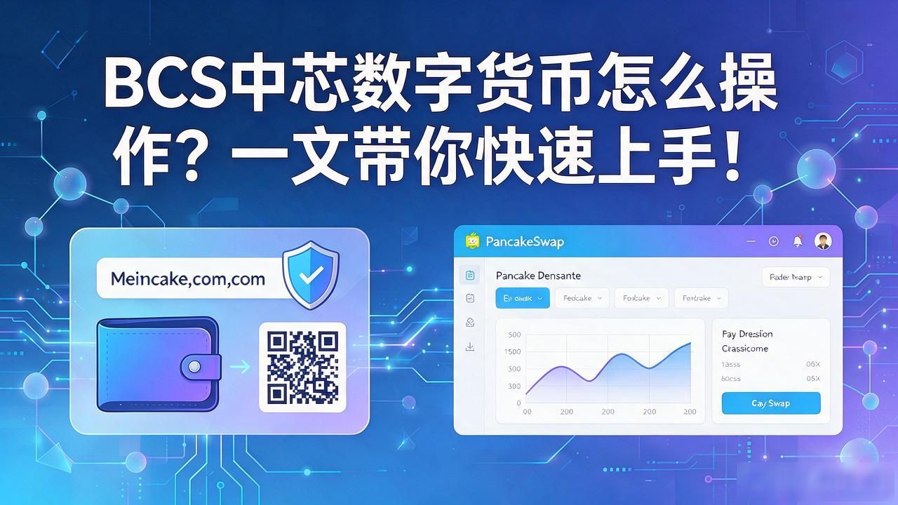 BCS中芯数字货币怎么操作？一文带你快速上手！
