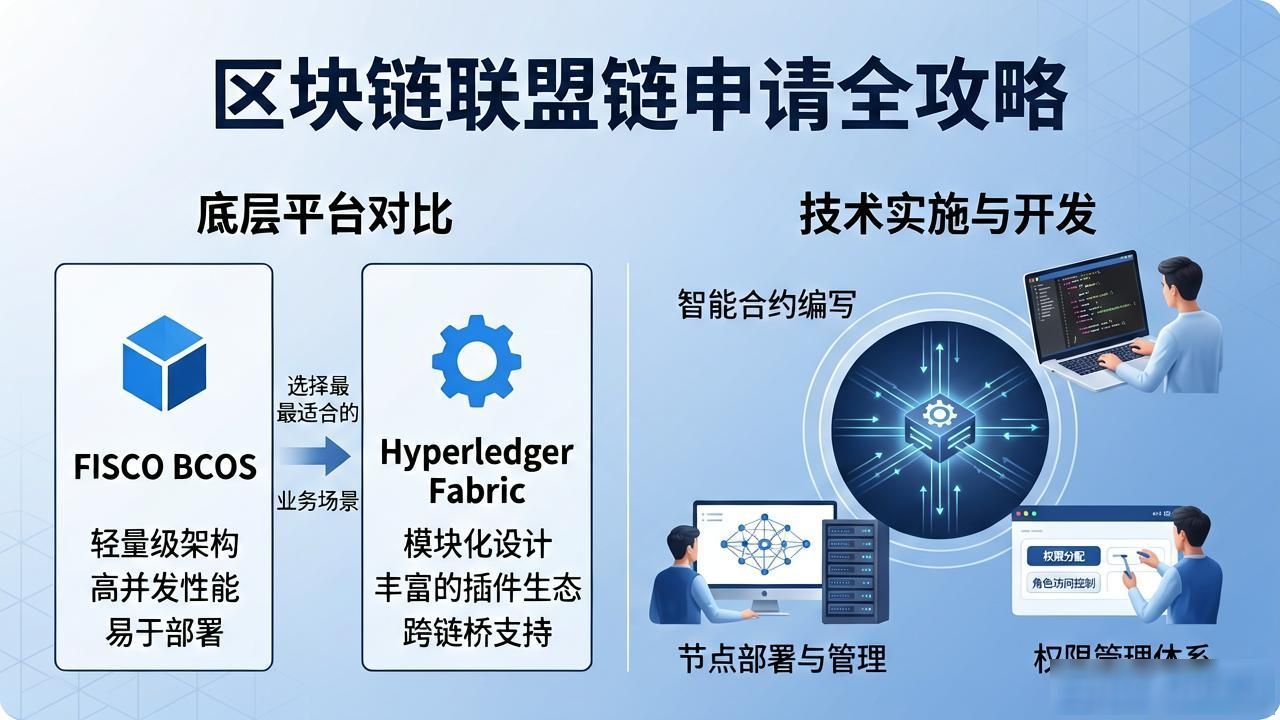 区块链联盟链申请全攻略：企业入局的关键步骤解析
