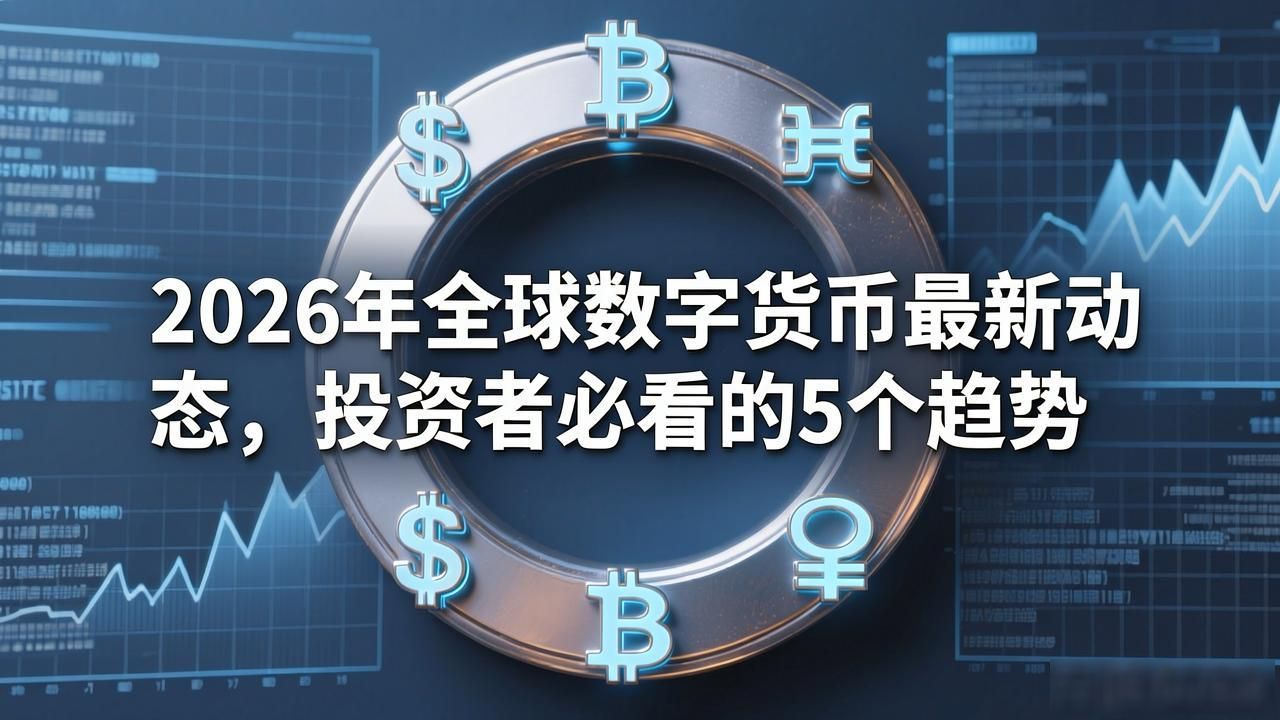 2026年全球数字货币最新动态，投资者必看的5个趋势