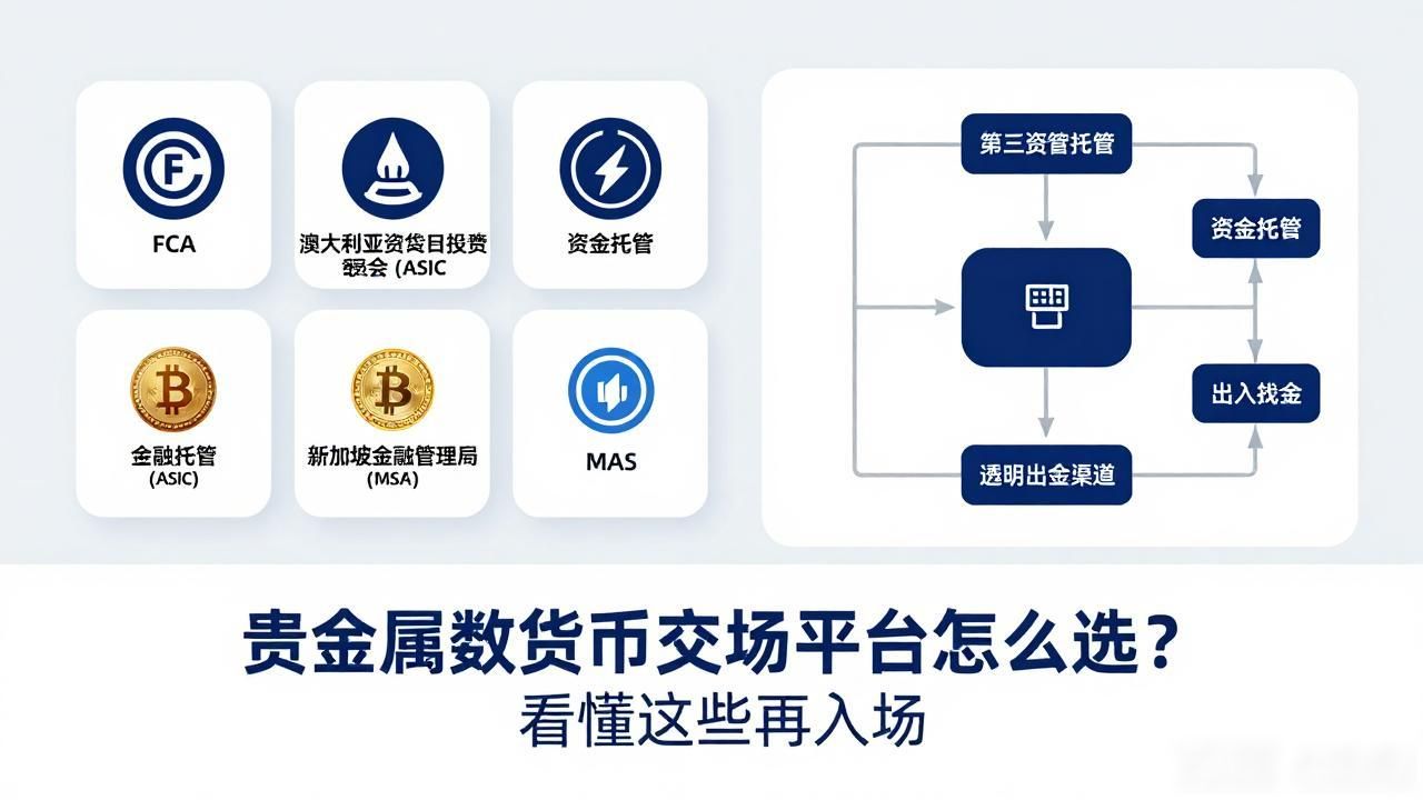 贵金属数字货币交易平台怎么选？看懂这些再入场