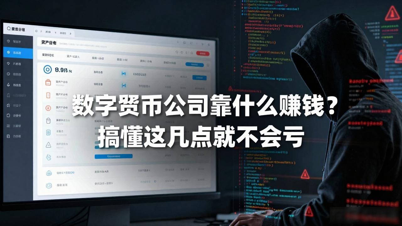 数字货币公司靠什么赚钱？搞懂这几点就不会亏