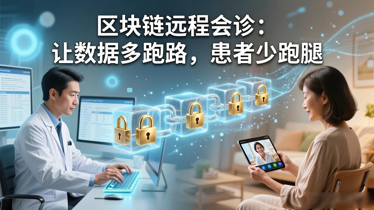 区块链远程会诊：让数据多跑路，患者少跑腿