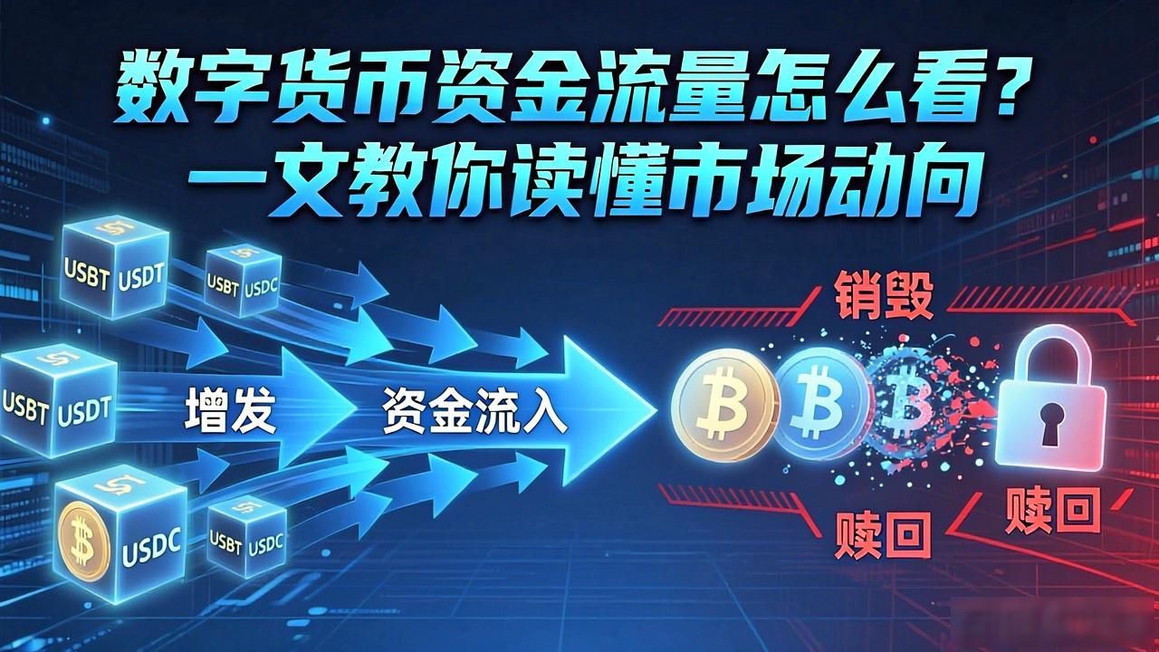 数字货币资金流量怎么看？一文教你读懂市场动向