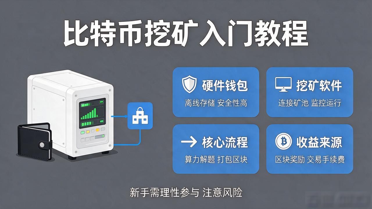 比特币怎么挖矿？新手完整入门教程