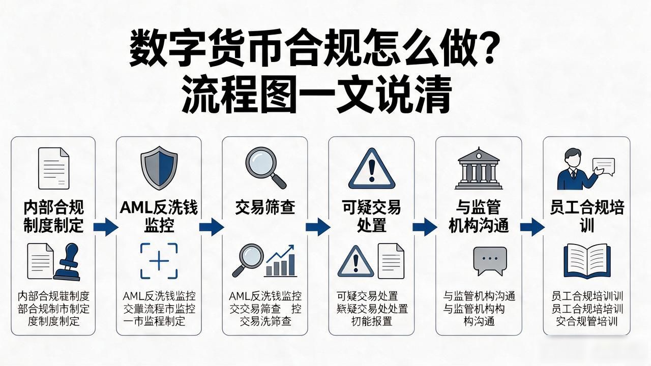 数字货币合规怎么做？流程图一文说清
