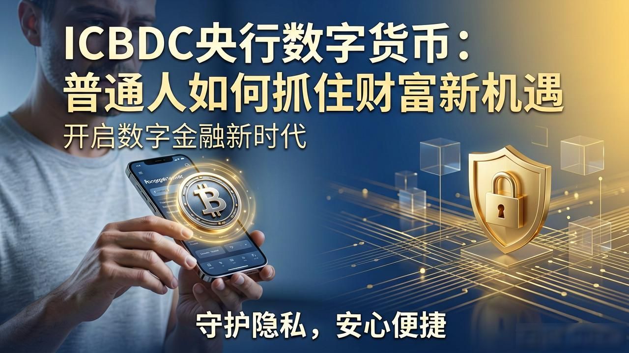 ICBDC央行数字货币：普通人如何抓住财富新机遇