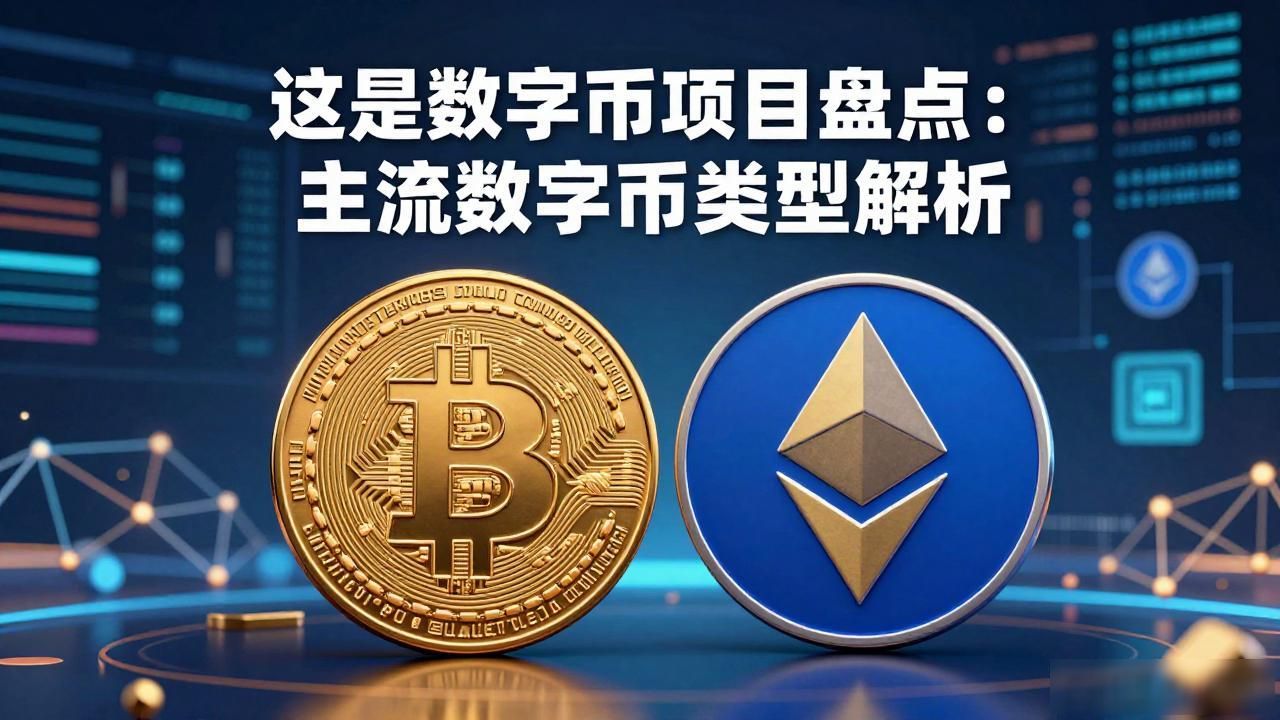 这是数字币项目盘点：主流数字货币类型解析