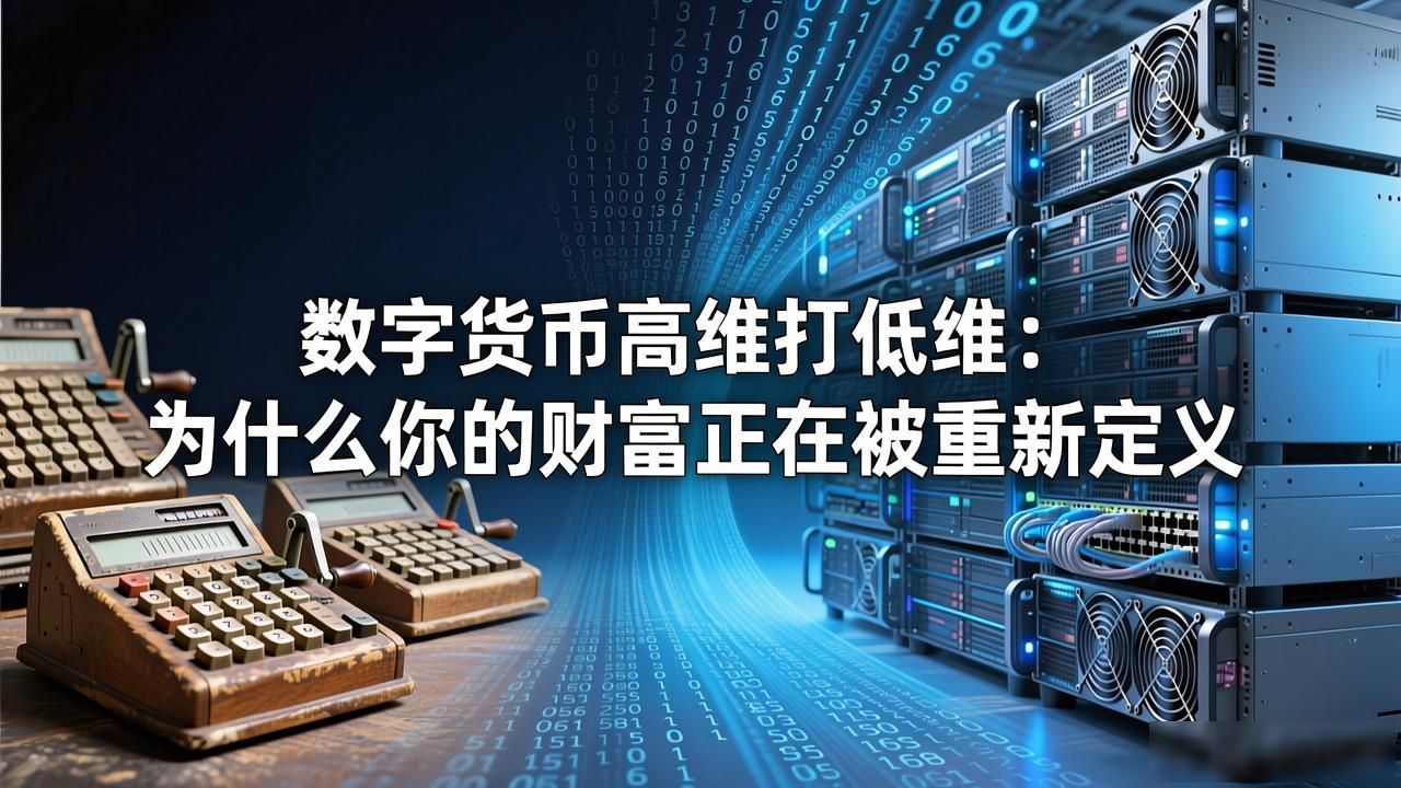数字货币高维打低维：为什么你的财富正在被重新定义