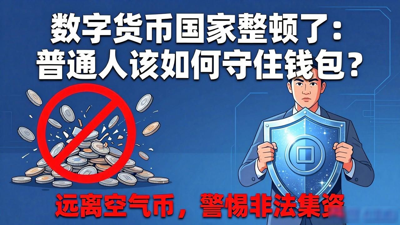 数字货币国家整顿了：普通人该如何守住钱包？