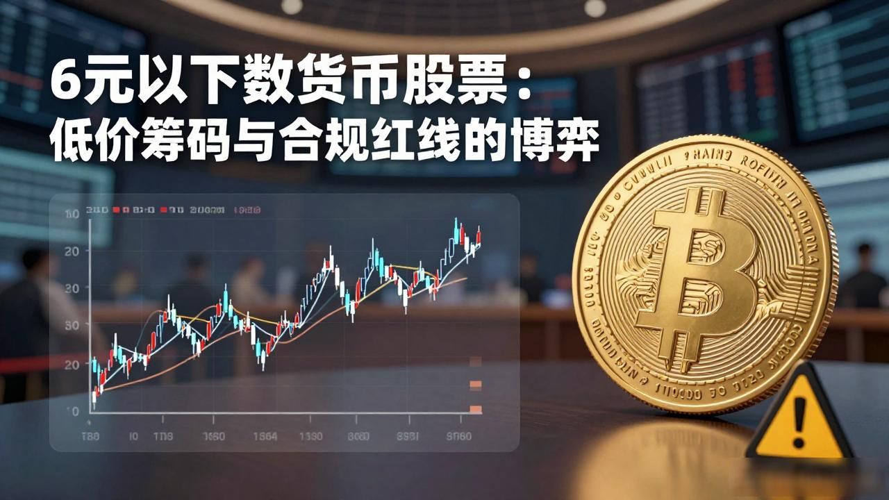 6元以下数字货币股票：低价筹码与合规红线的博弈