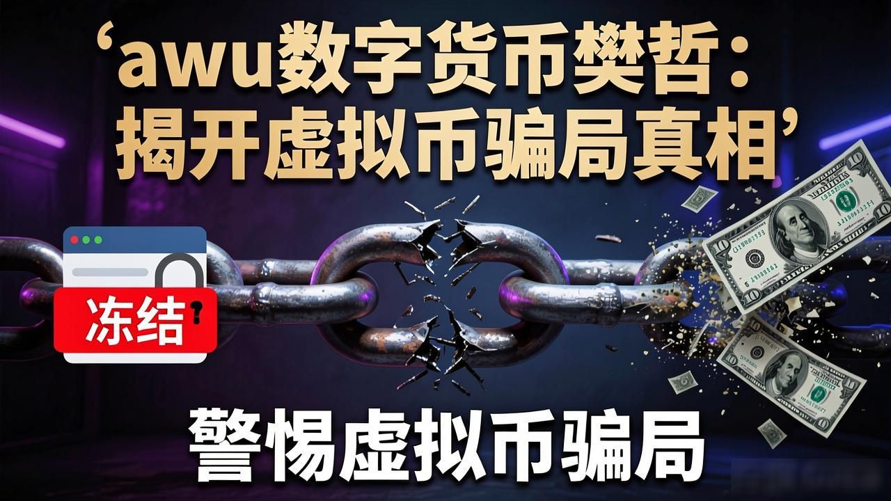 awu数字货币樊哲：揭开虚拟币骗局真相