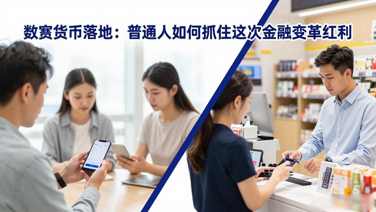 数字货币落地：普通人如何抓住这次金融变革红利