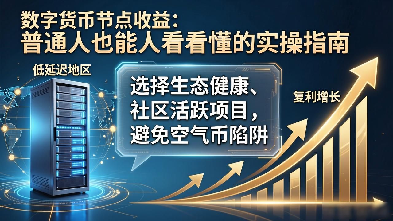 数字货币节点收益：普通人也能看懂的实操指南