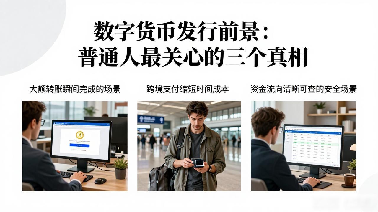 数字货币发行前景：普通人最关心的三个真相