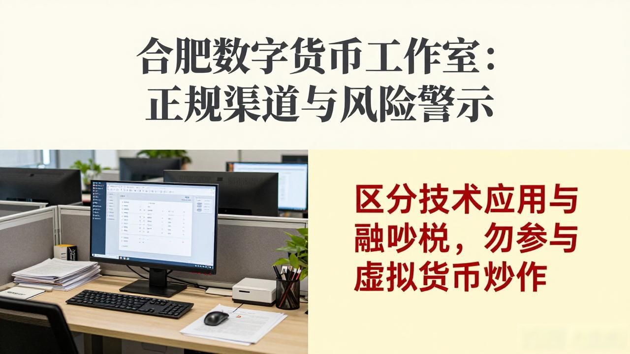 合肥数字货币工作室：正规渠道与风险警示