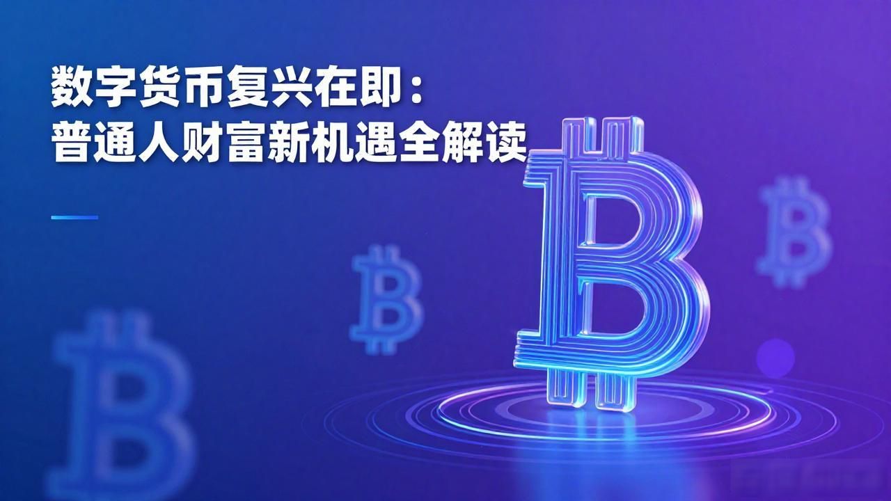 数字货币复兴在即：普通人财富新机遇全解读