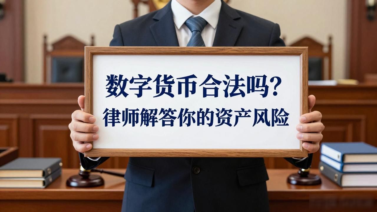 数字货币合法吗？律师解答你的资产风险