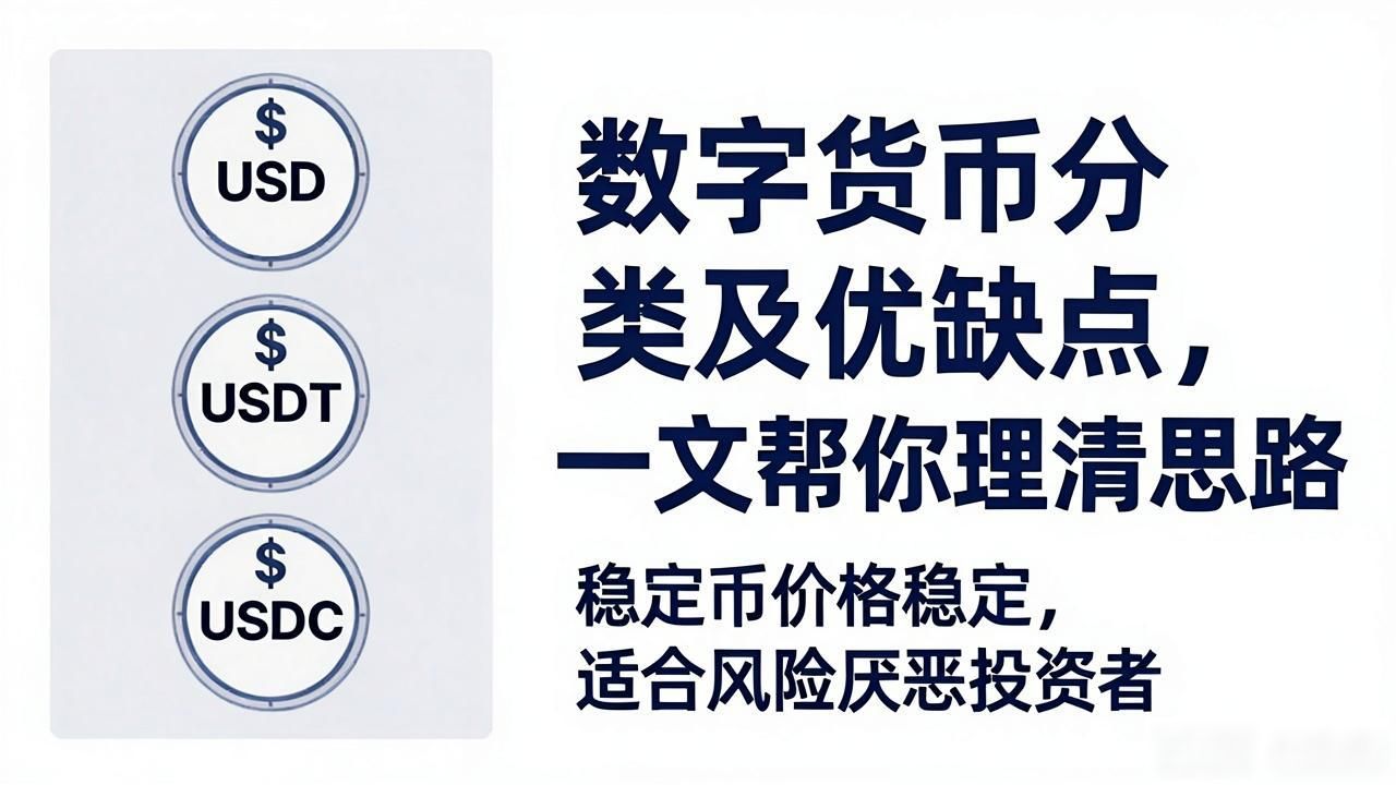 数字货币分类及优缺点，一文帮你理清思路