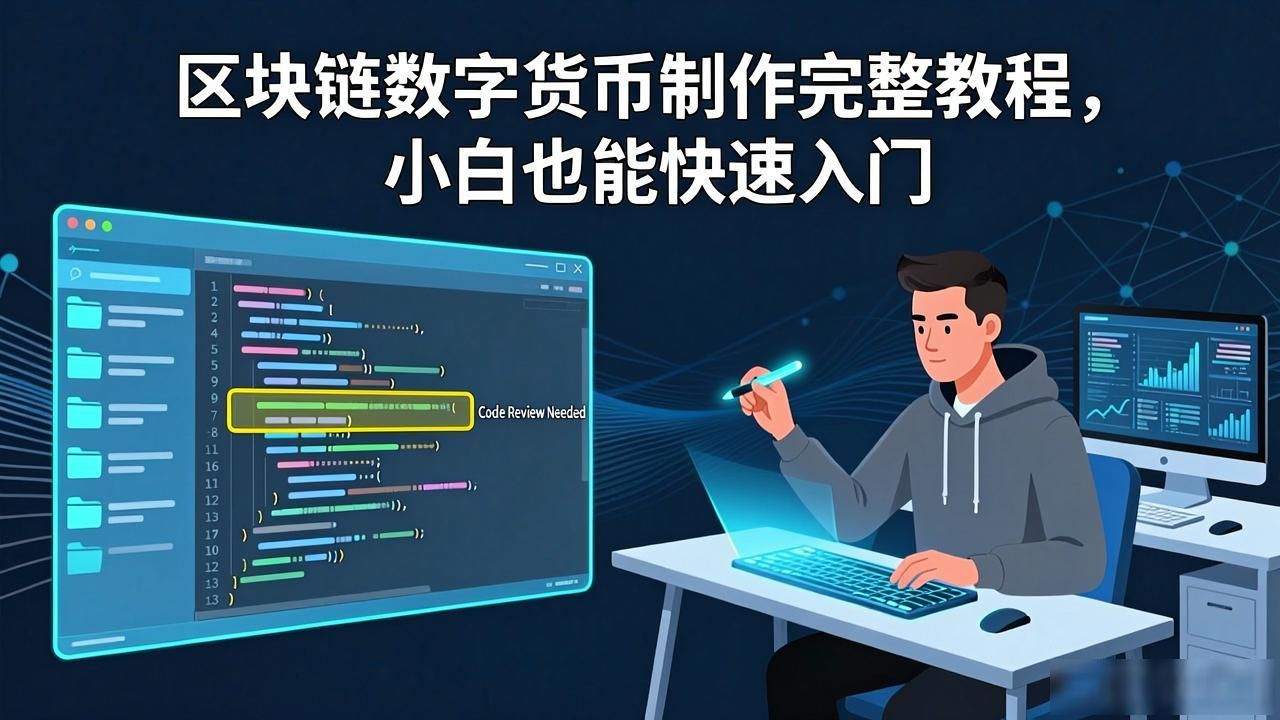 区块链数字货币制作完整教程，小白也能快速入门