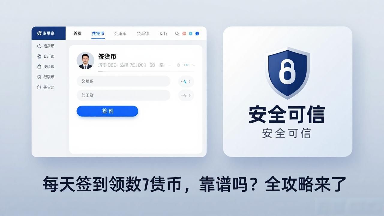 每天签到领数字货币，靠谱吗？全攻略来了