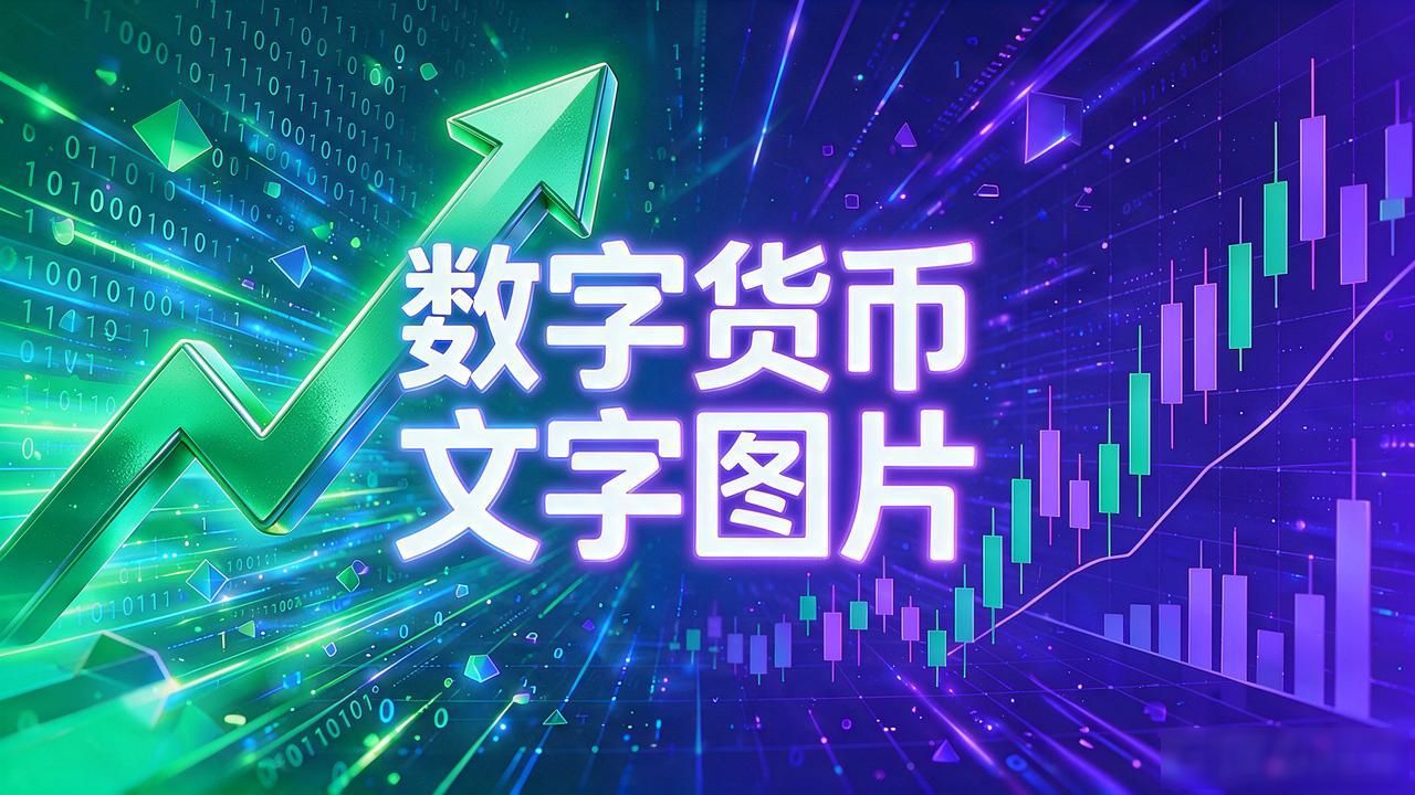 数字货币文字图片