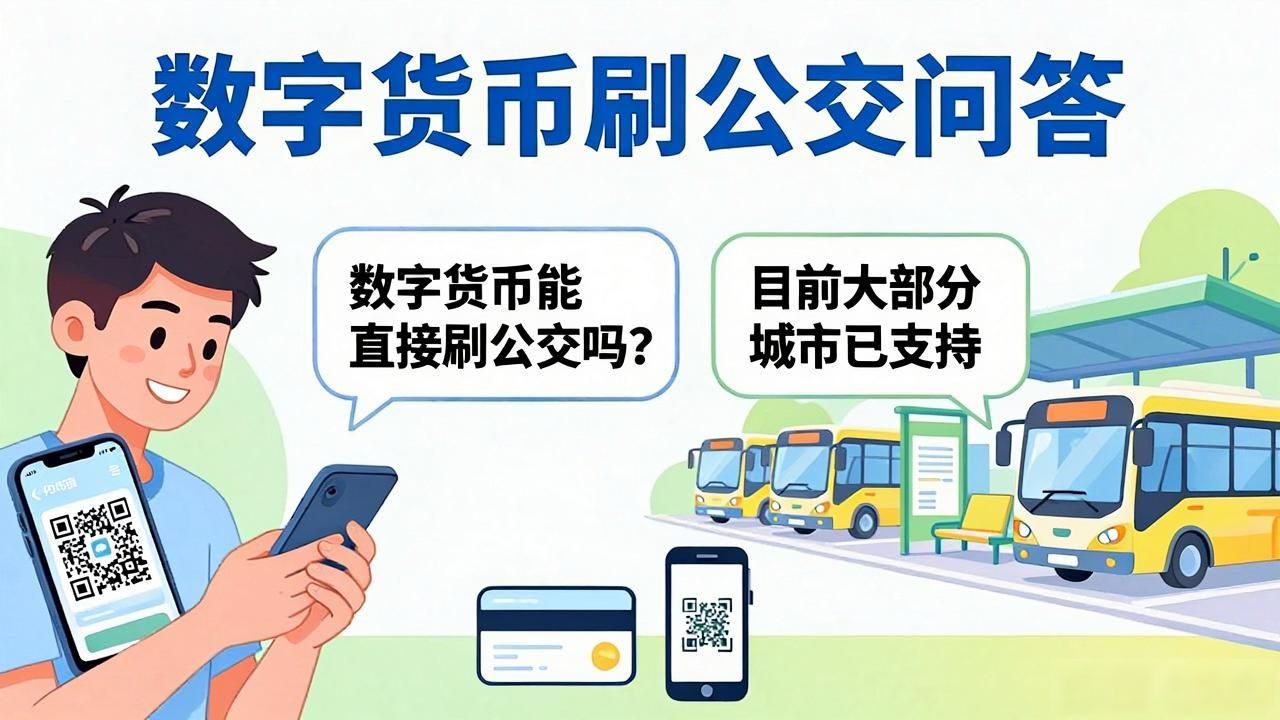 数字货币能直接刷公交吗？央行数字人民币普及现状解析