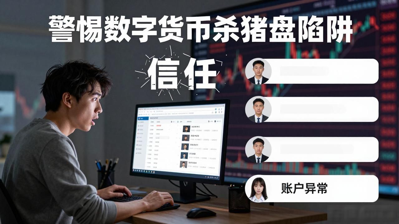 警惕数字货币社区里的杀猪盘陷阱