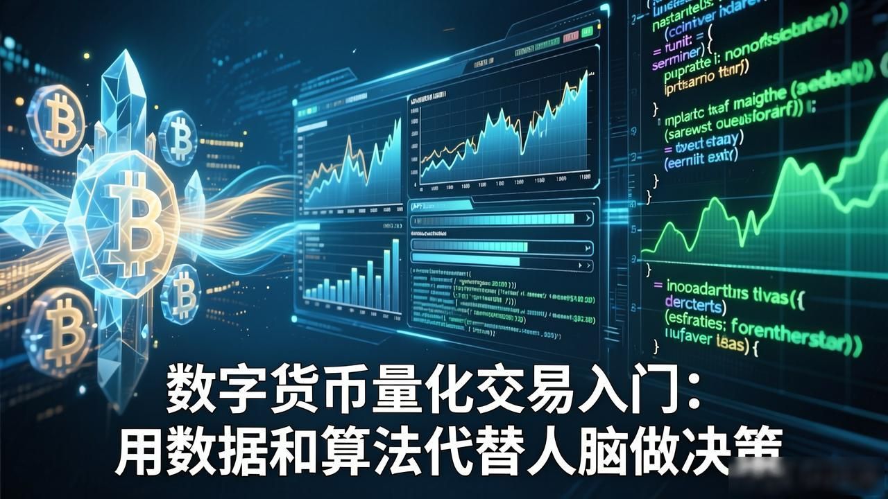 数字货币量化交易入门：用数据和算法代替人脑做决策