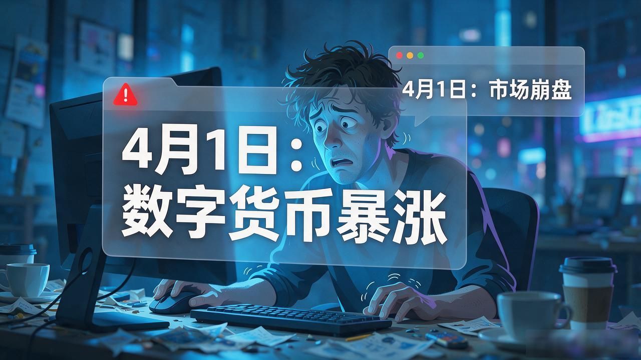 数字货币四月一号消息又刷屏了，韭菜花五分钟分清真假就够了