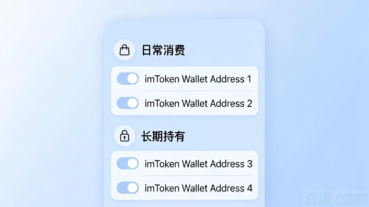 什么叫钱包标识和钱包地址_如何在imtoken钱包官方app中设置资产标签?_钱包icon