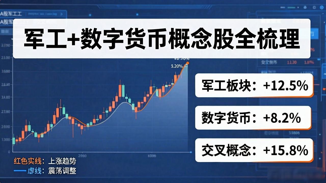 军工+数字货币概念股全梳理：哪些股票值得关注