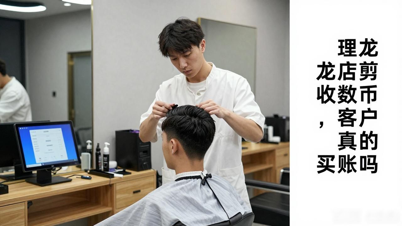 理发店剪头收数字货币，客户真的买账吗