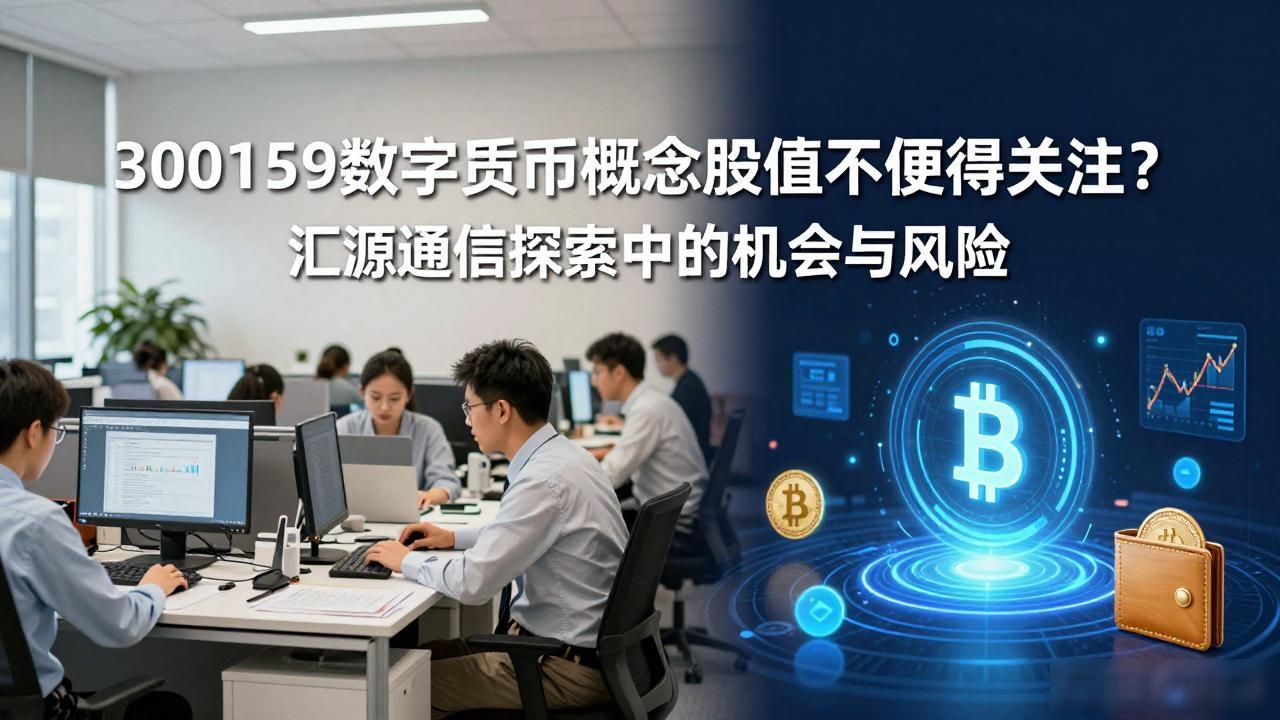 300159数字货币概念股值不值得关注？汇源通信探索中的机会与风险