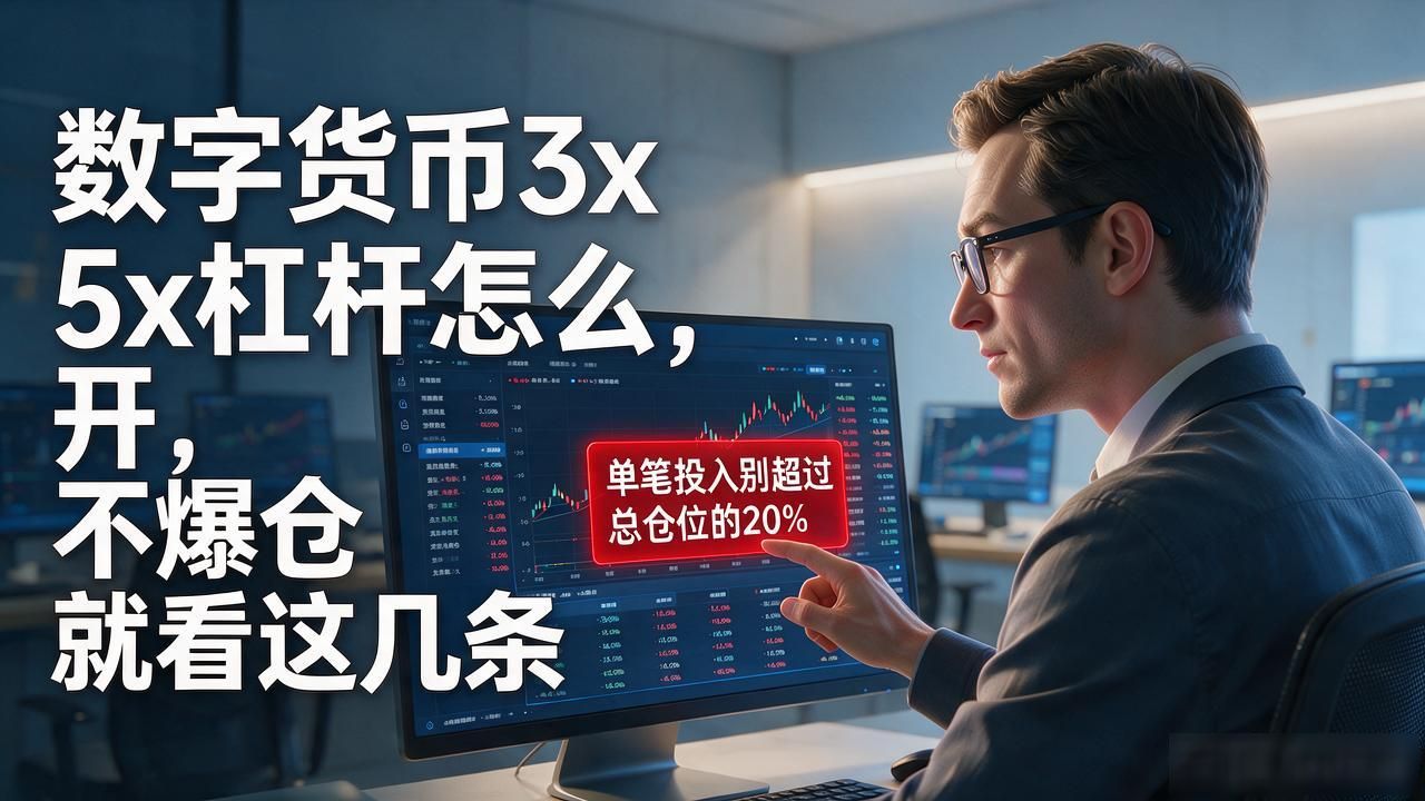 数字货币3x 5x杠杆怎么开，不爆仓就看这几条